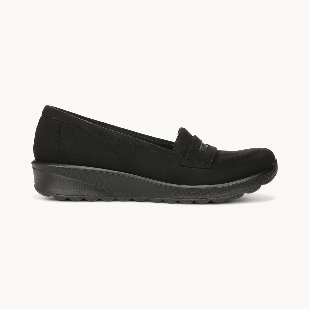 LifeStride Gamma Loafer - Black Fabric