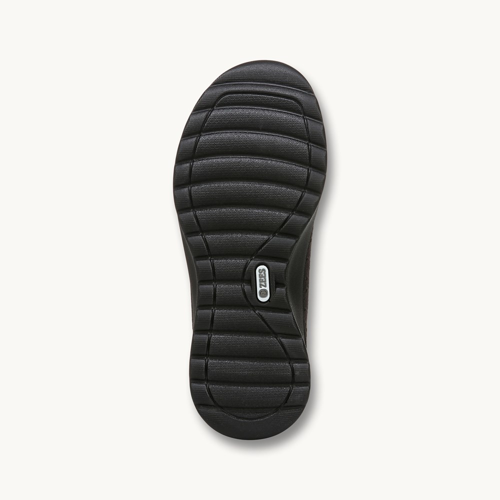 LifeStride Gem 2 Slip On - Black Foral Dot Fabric