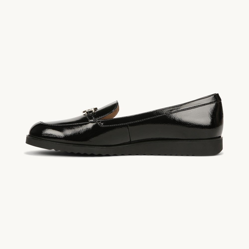 LifeStride Zen Loafer - Black Faux Leather