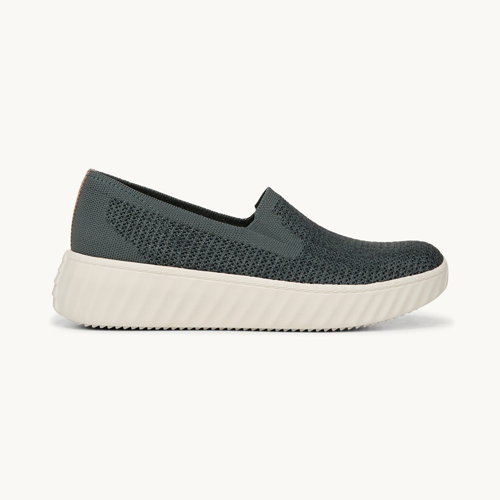 LifeStride Wednesday Slip On - Sage Leaf Heathered Knit