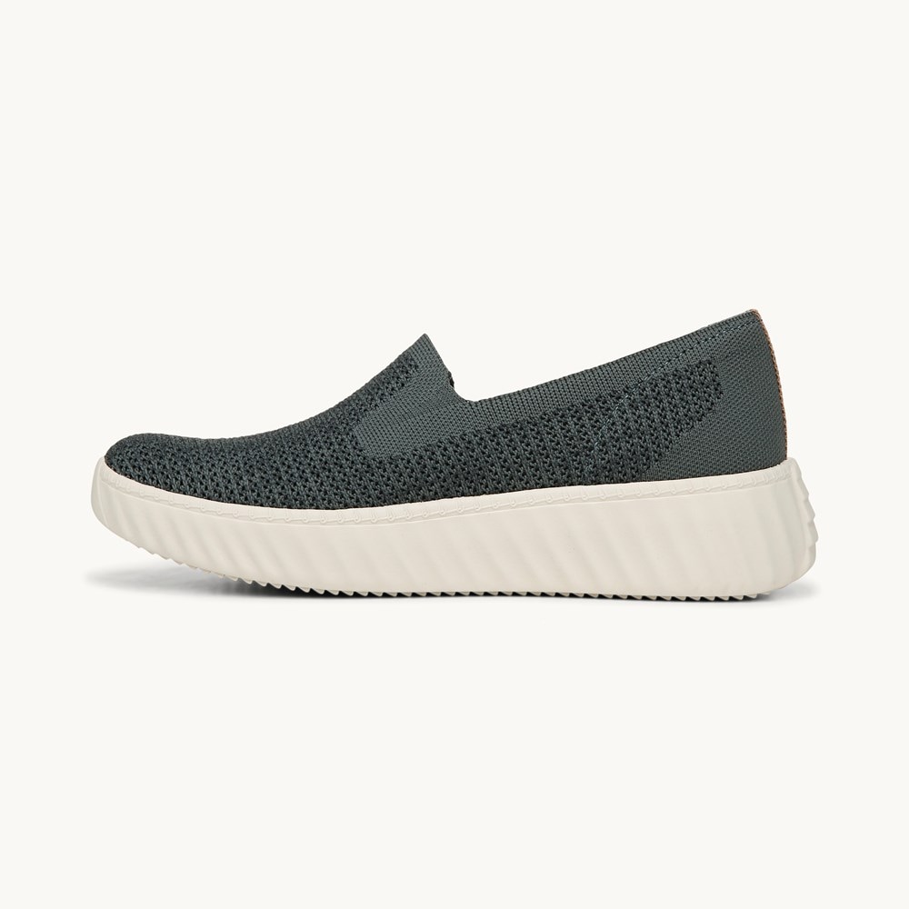 LifeStride Wednesday Slip On - Sage Leaf Heathered Knit
