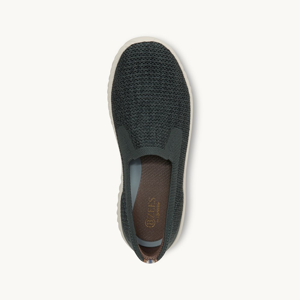 LifeStride Wednesday Slip On - Sage Leaf Heathered Knit