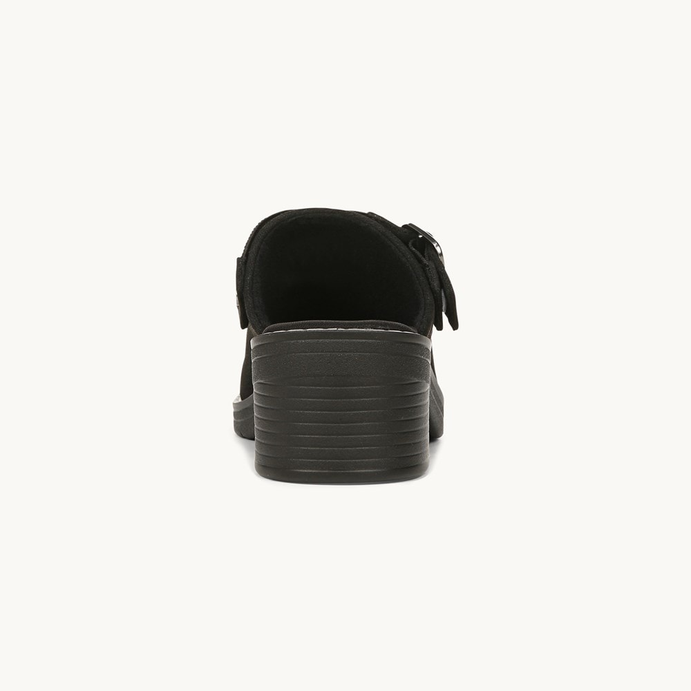 LifeStride Open Book Clog - Black Fabric
