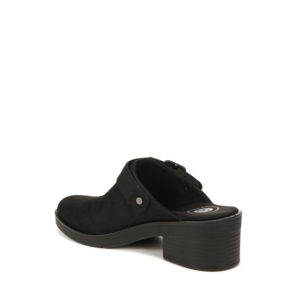 LifeStride Open Book Clog - Black Fabric