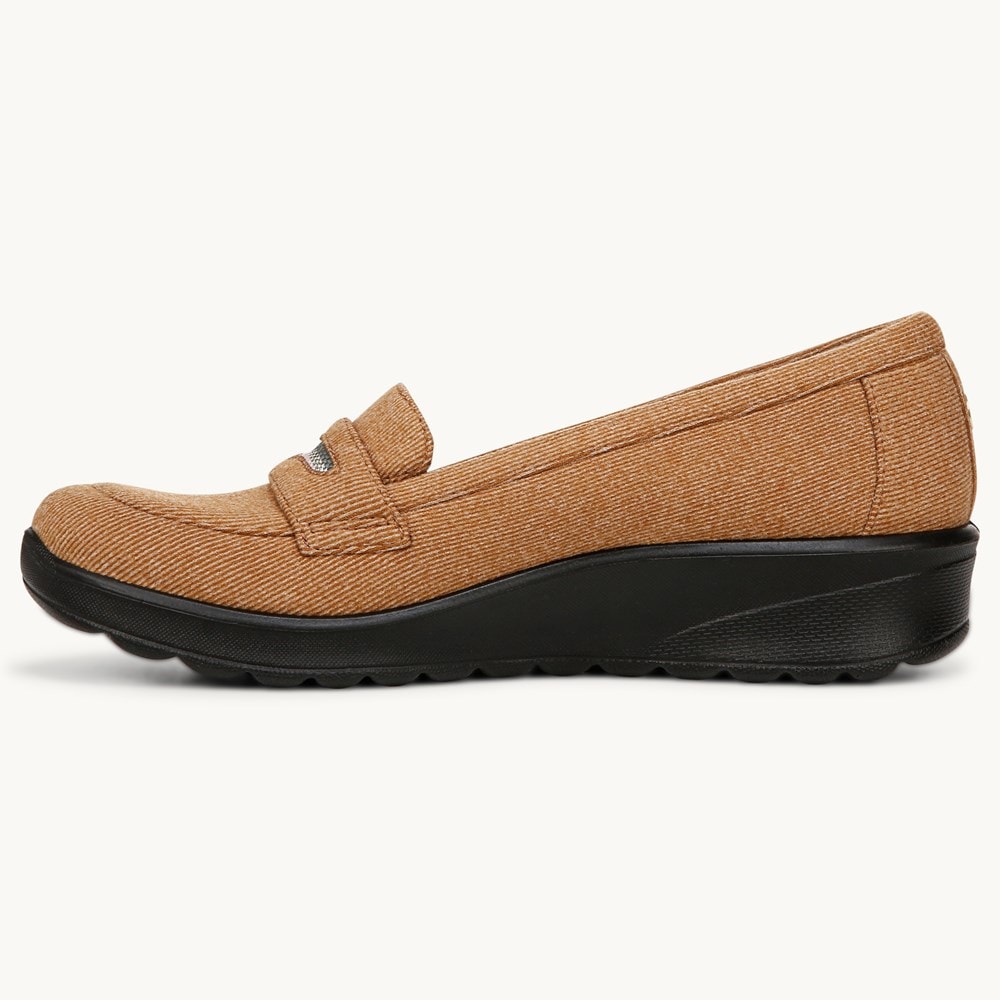 LifeStride Gamma Loafer - Whiskey Tan Fabric