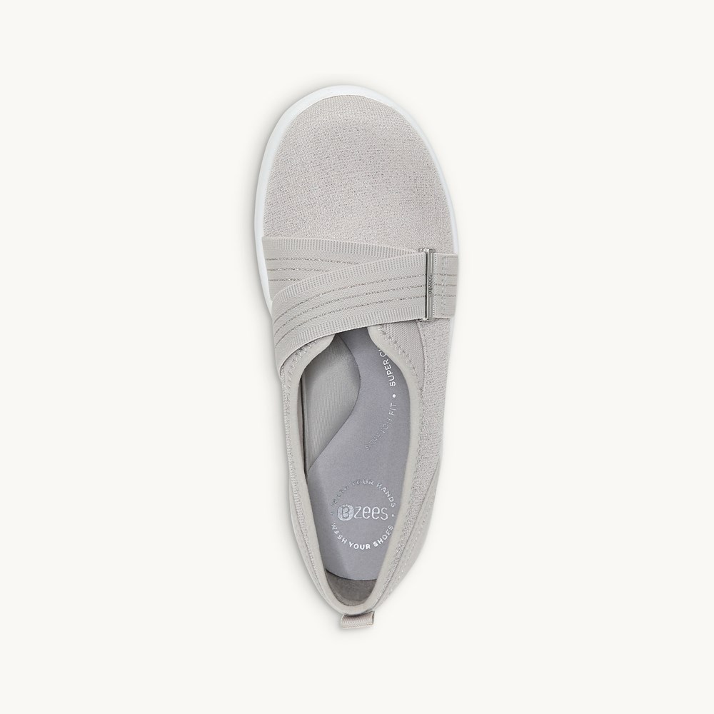 LifeStride Niche III Slip On - Sandnet Beige Fabric