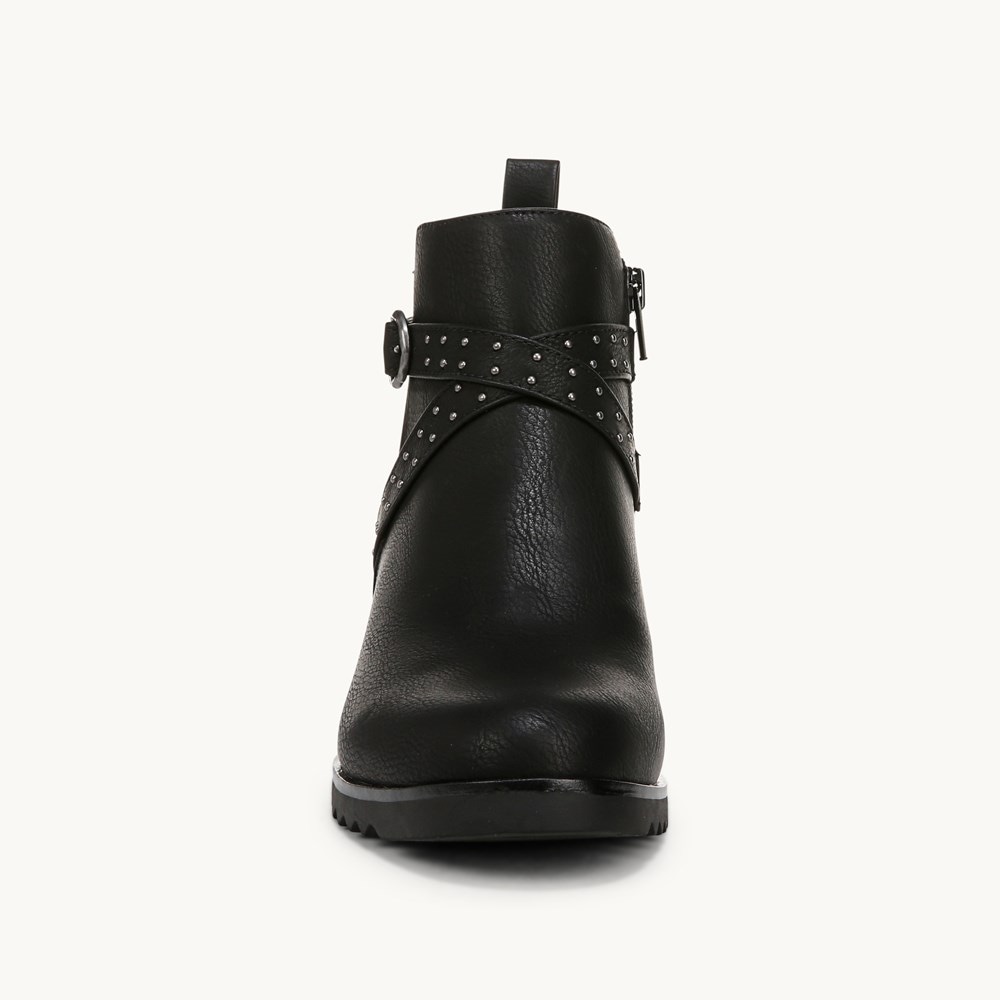 LifeStride Zinfandel 2 Ankle Boot - Black Faux Leather