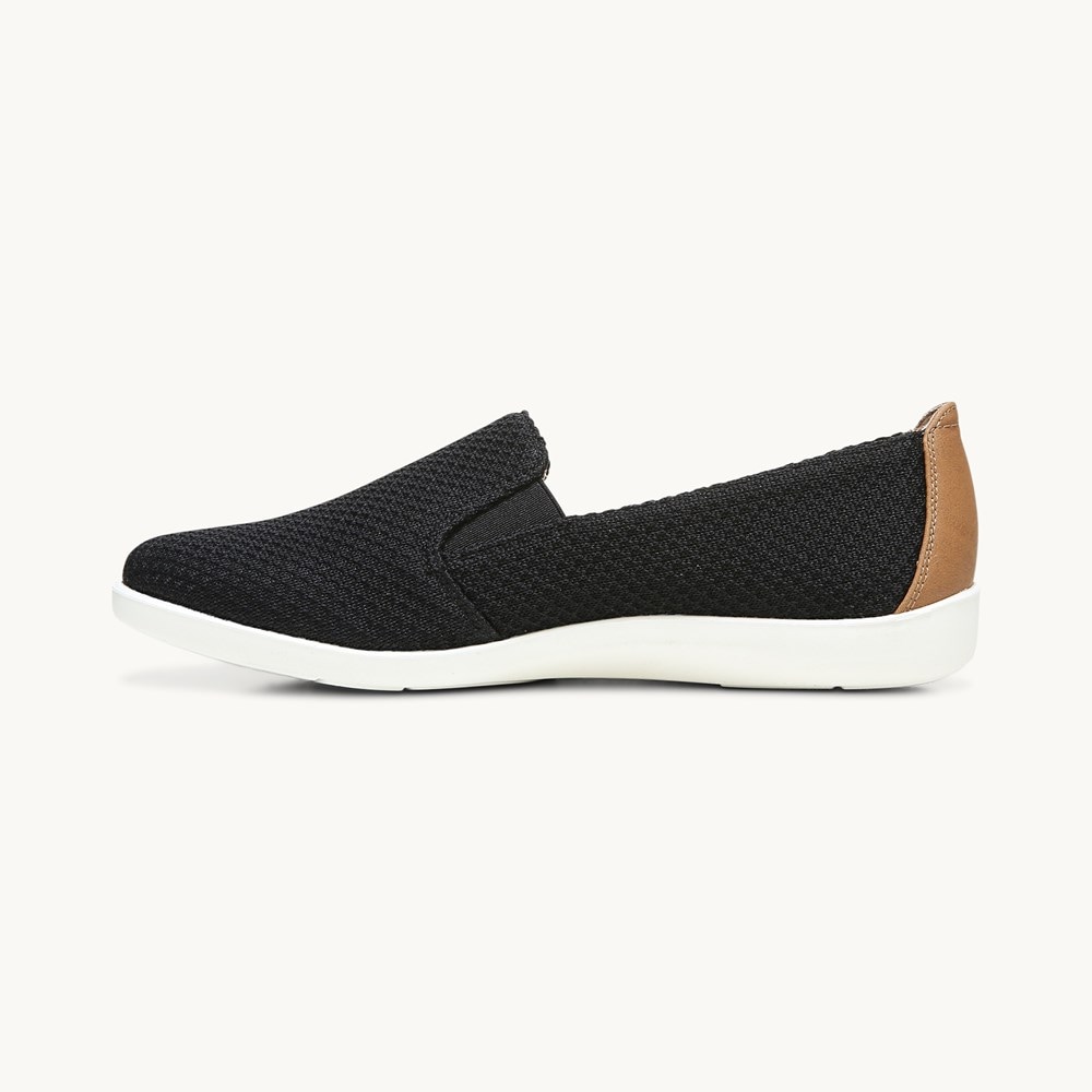 LifeStride Next Level Moccasin - Black Fabric