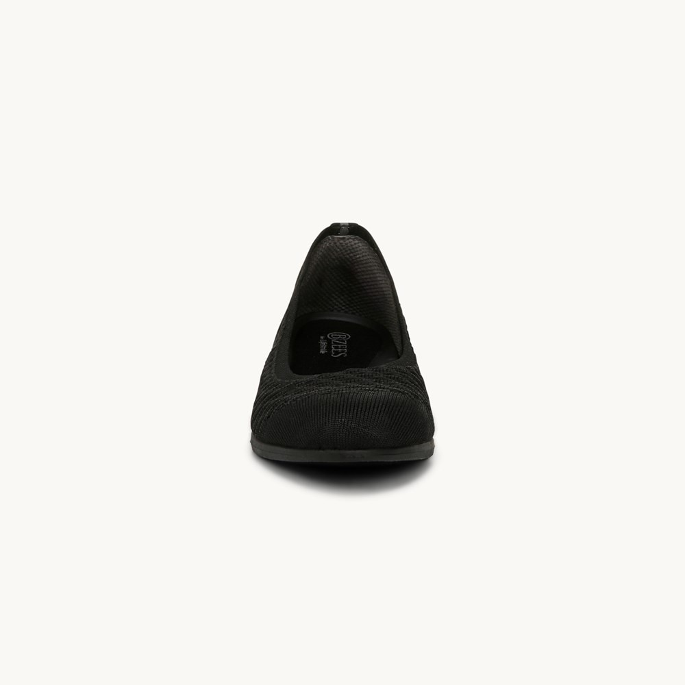 LifeStride Khloe Slip On - Black Cable Knit
