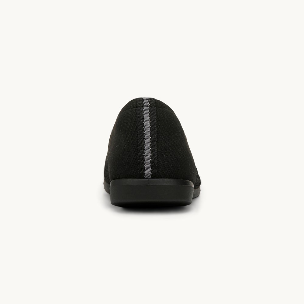LifeStride Khloe Slip On - Black Cable Knit