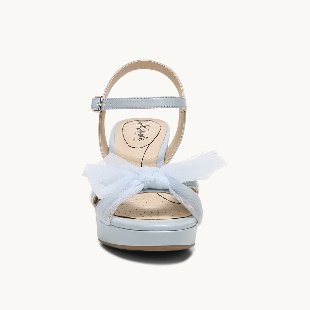 LifeStride Last Dance Dress Sandal - Pearl Blue Synthetic