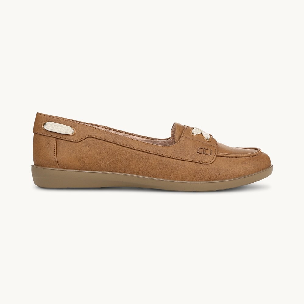 LifeStride Nautical Loafer - Tan Faux Leather