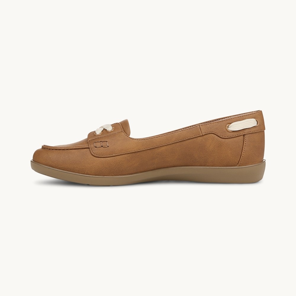 LifeStride Nautical Loafer - Tan Faux Leather