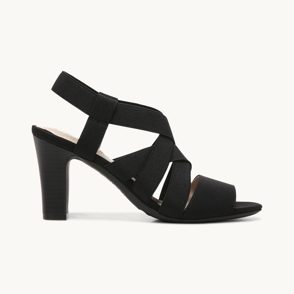 LifeStride Charlotte Heeled Sandal - Black