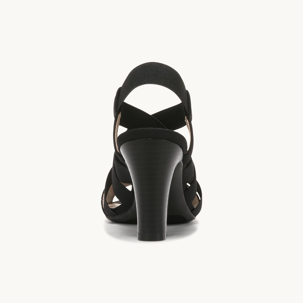 LifeStride Charlotte Heeled Sandal - Black