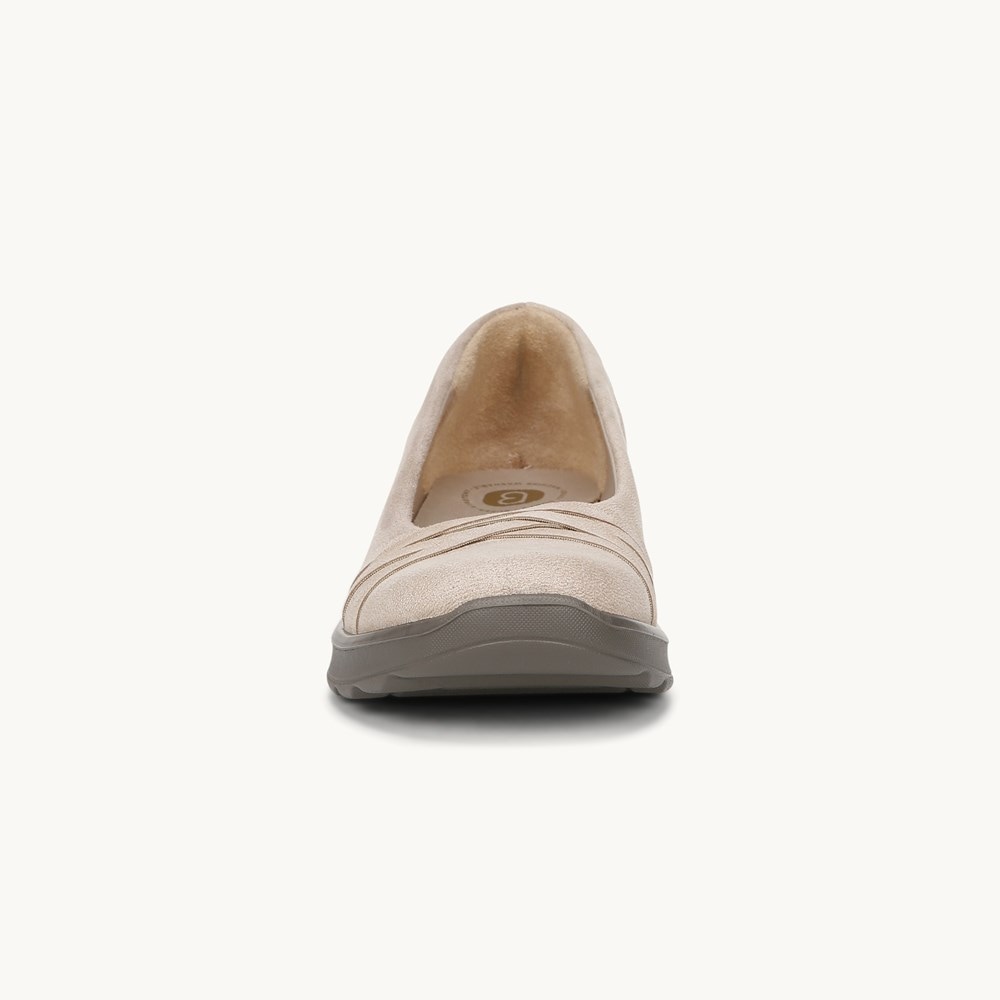 LifeStride Goody Slip On - Beige Fabric