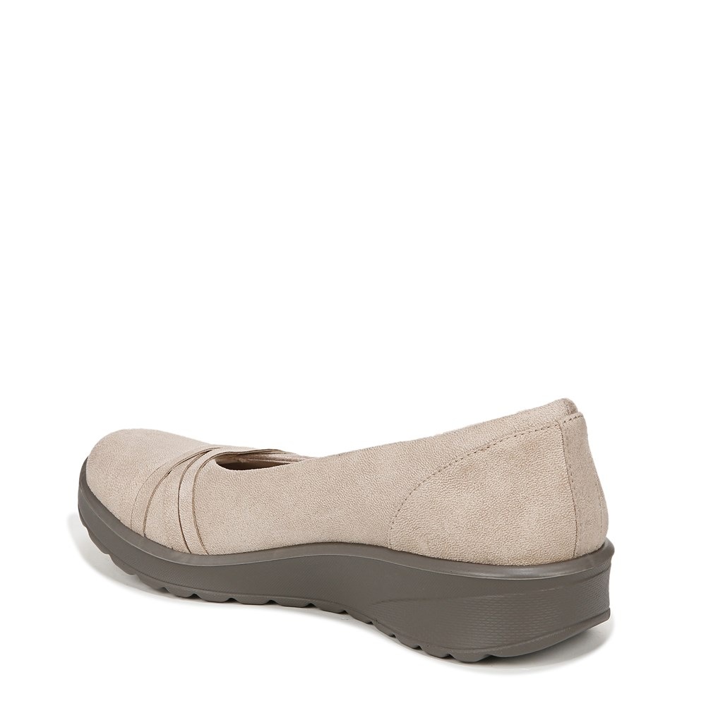 LifeStride Goody Slip On - Beige Fabric