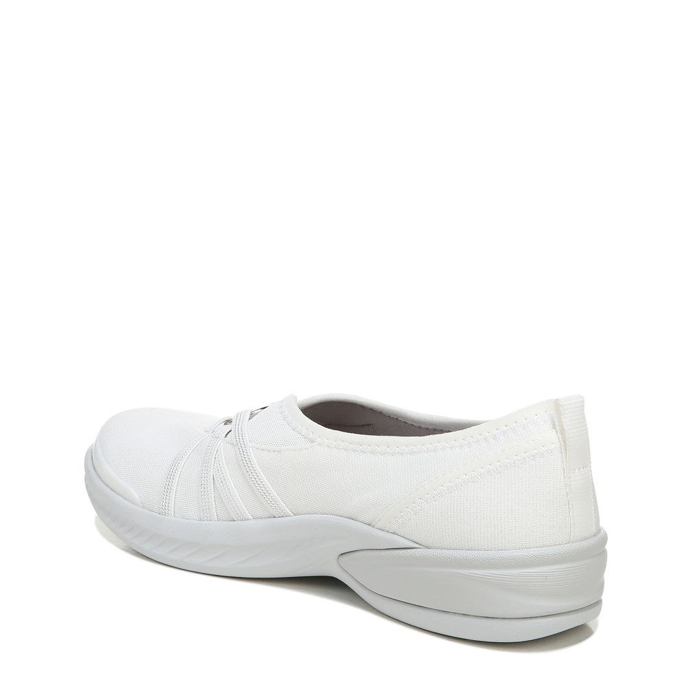 LifeStride Niche Slip On - Bright White Fabric