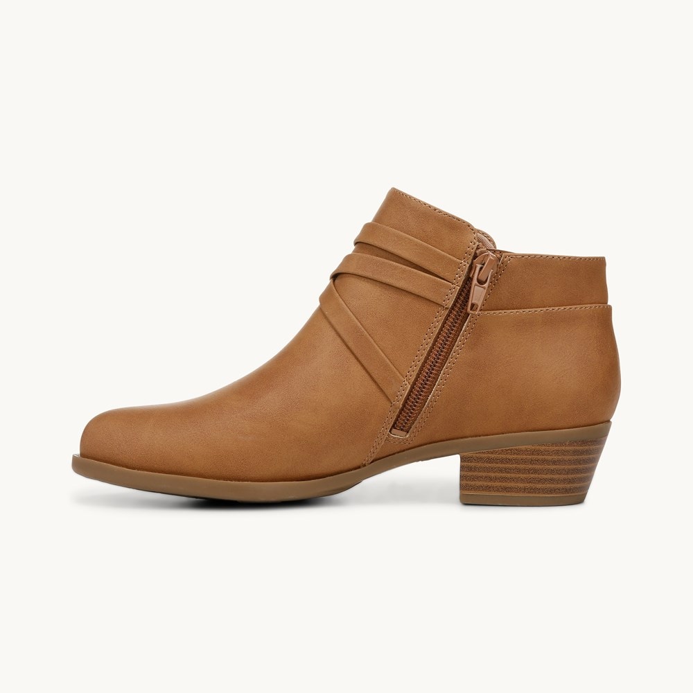 LifeStride Amara Shootie - Tan Faux Leather