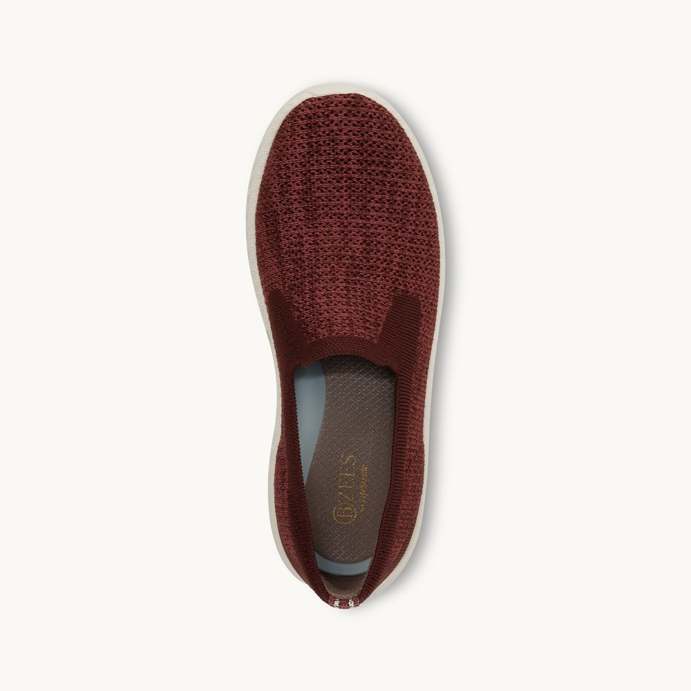 LifeStride Wednesday Slip On - Sangria Heathered Knit