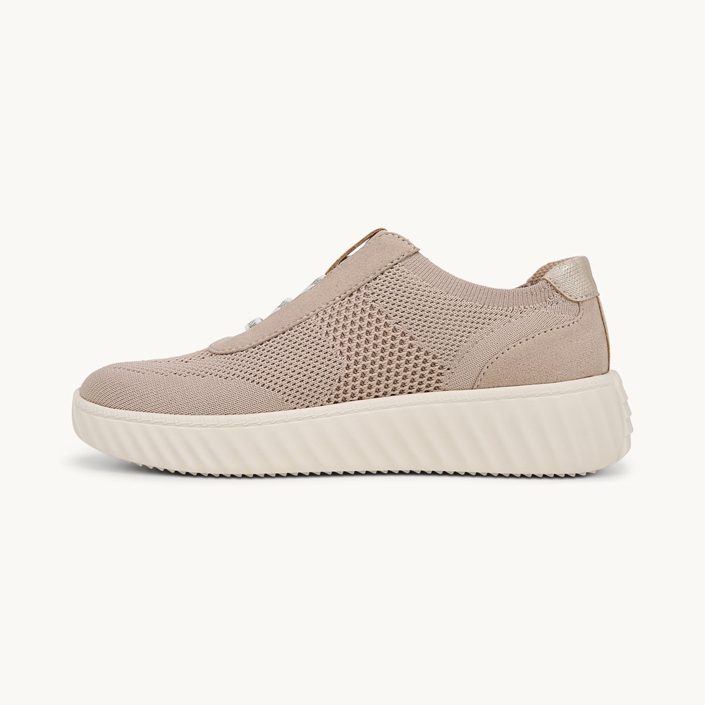 LifeStride Wanderer Sneaker - Barely Beige Engineered Knit