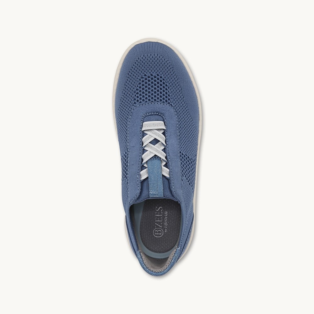 LifeStride Wanderer Sneaker - Elemental Blue Engineered Knit