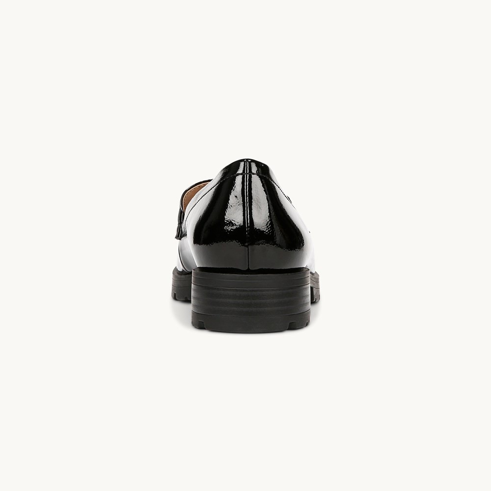 LifeStride London 2 Loafer - Black Faux Leather