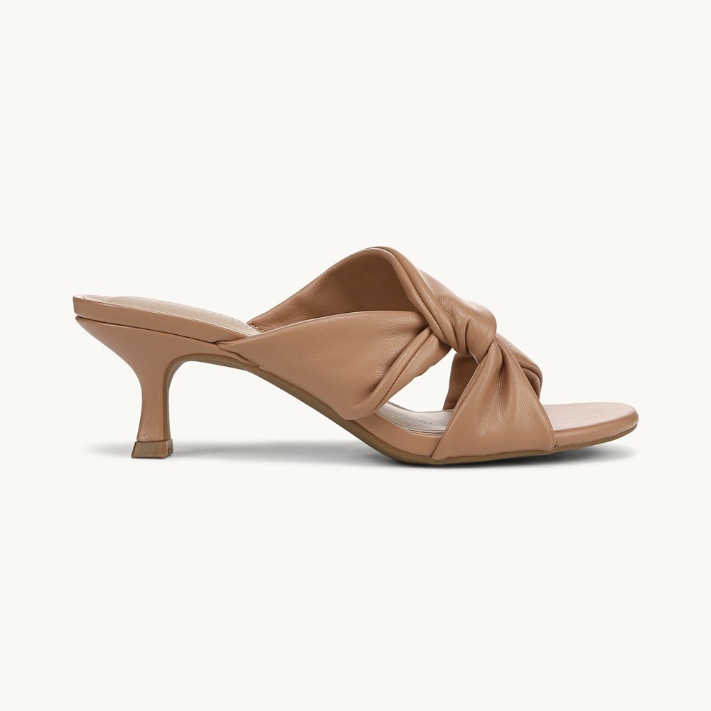 LifeStride Nori Dress Sandal - Sienna Tan Faux Leather