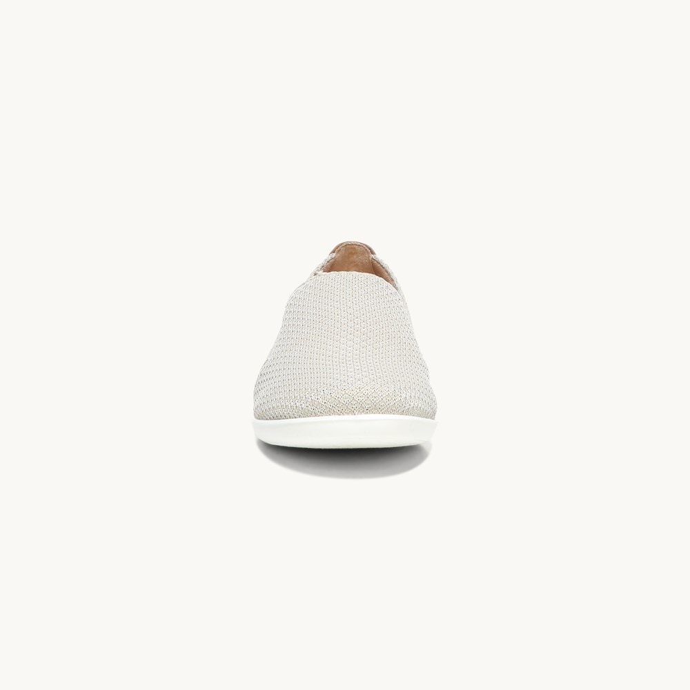 LifeStride Next Level Moccasin - Cream Fabric