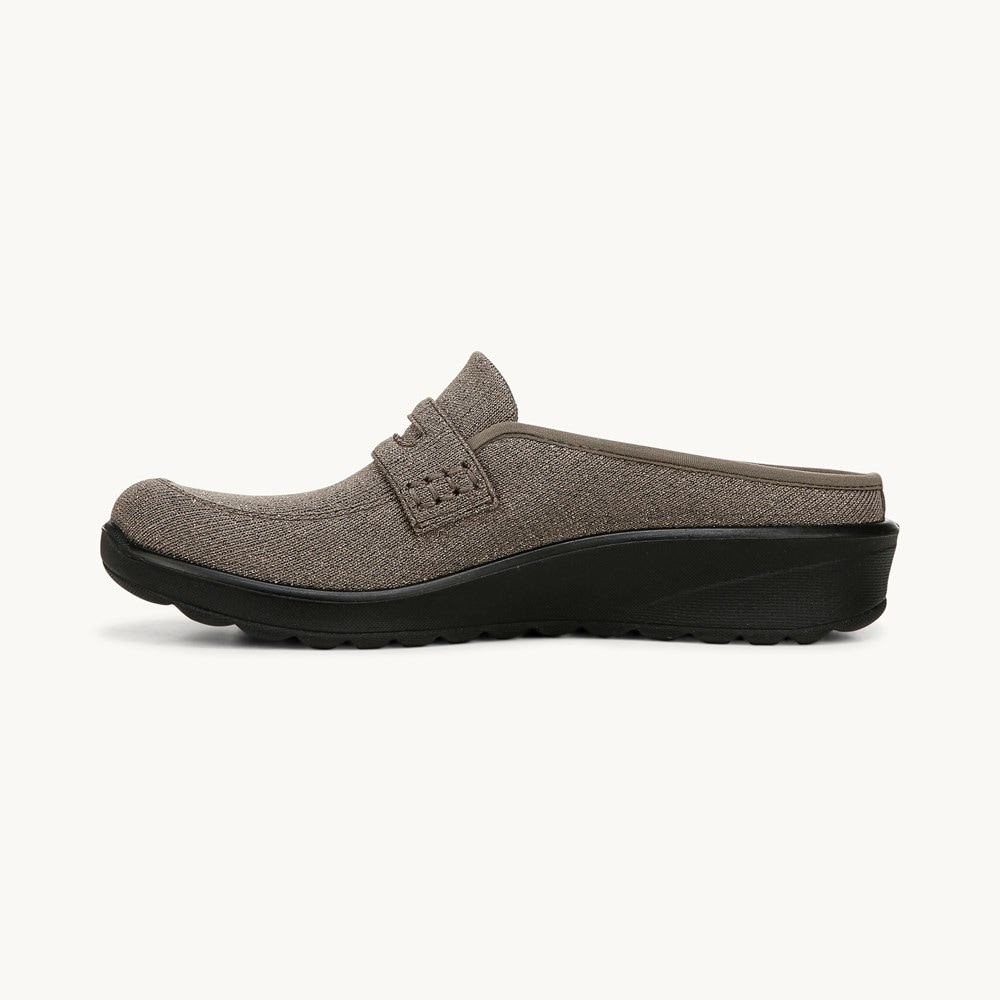 LifeStride Georgia Slip On - Morel Sparkle Fabric