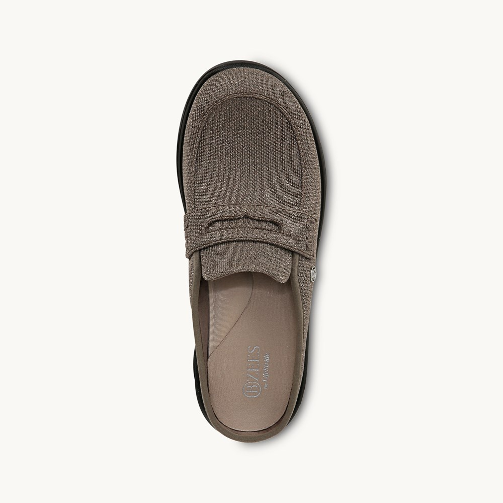 LifeStride Georgia Slip On - Morel Sparkle Fabric