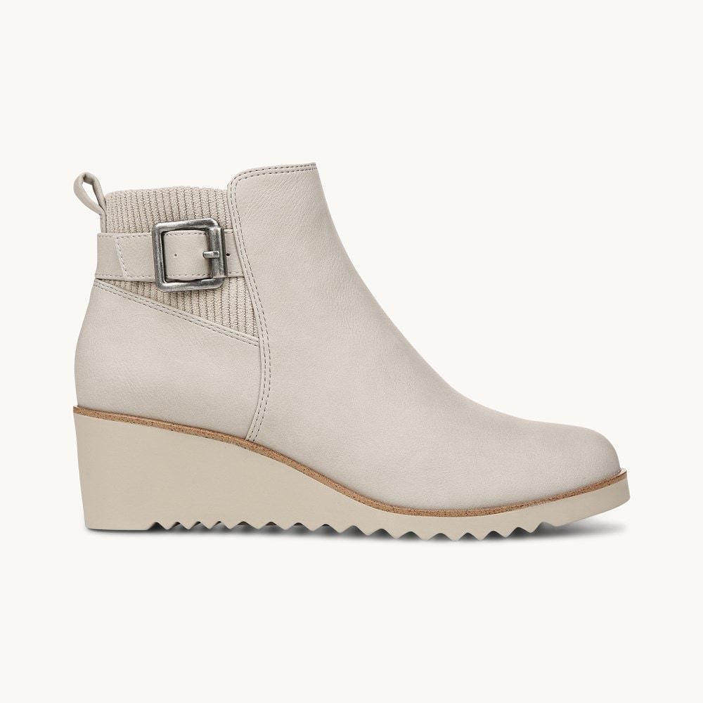 LifeStride Zayne Ankle Bootie - Grey Synthetic