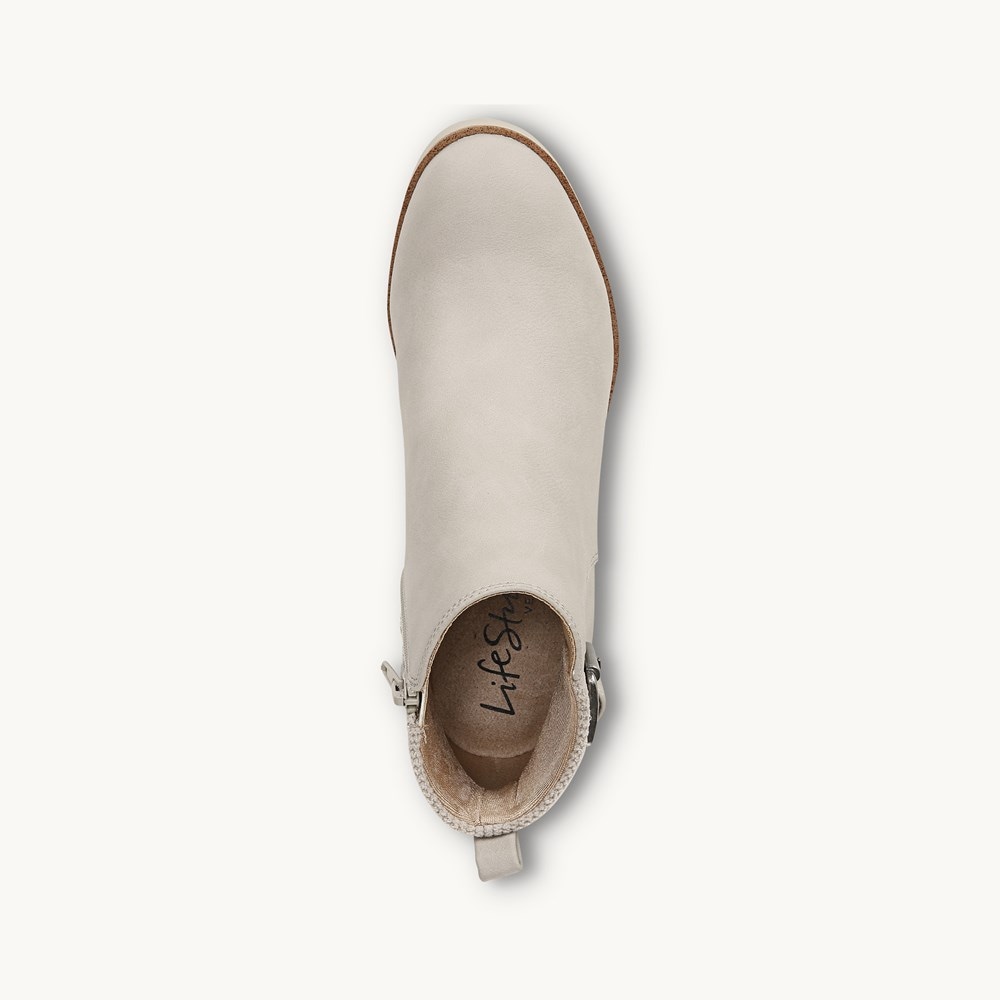 LifeStride Zayne Ankle Bootie - Grey Synthetic