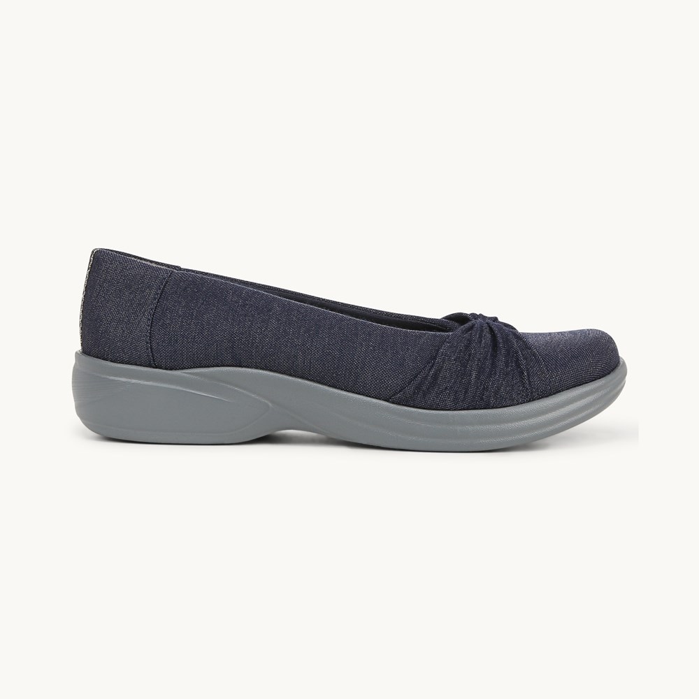 LifeStride Paige Slip On - Navy Blazer Fabric