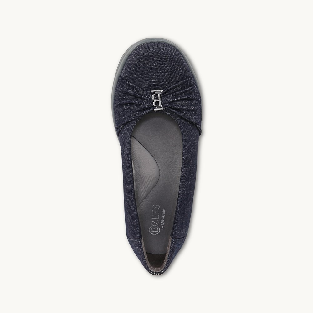 LifeStride Paige Slip On - Navy Blazer Fabric