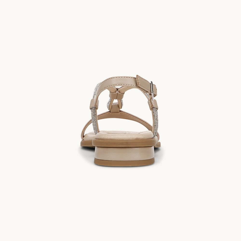 LifeStride Radiant Slingback Sandal - Tender Taupe Faux Leather