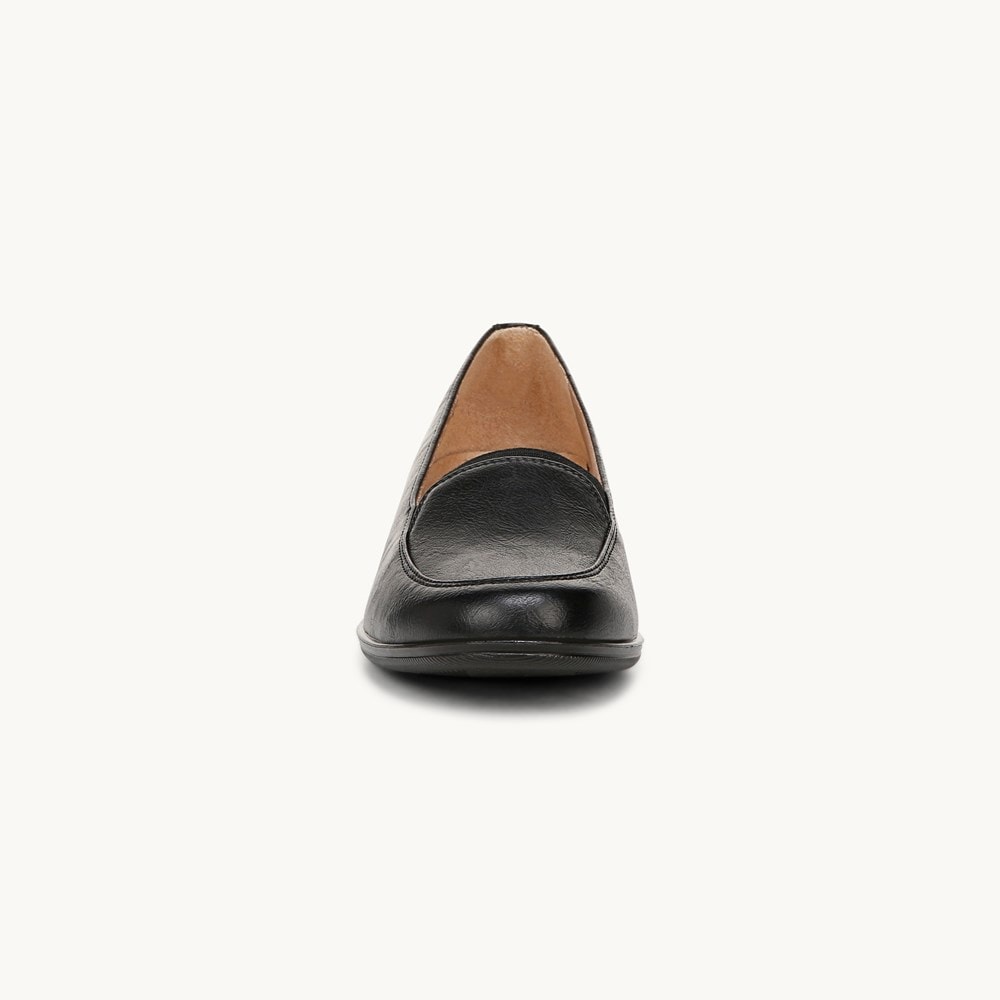 LifeStride Ida Loafer - Black Faux Leather