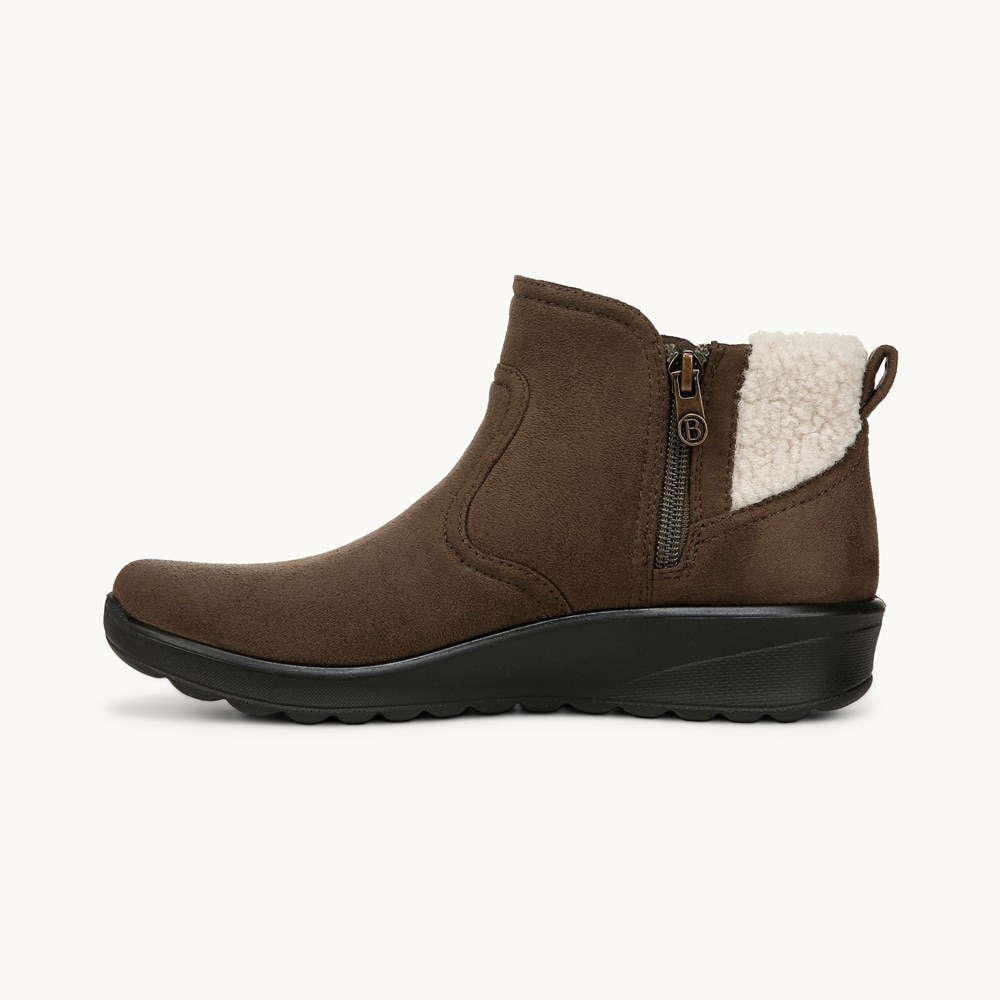 LifeStride Grand Cozy Shootie - Hunter Green Microfiber