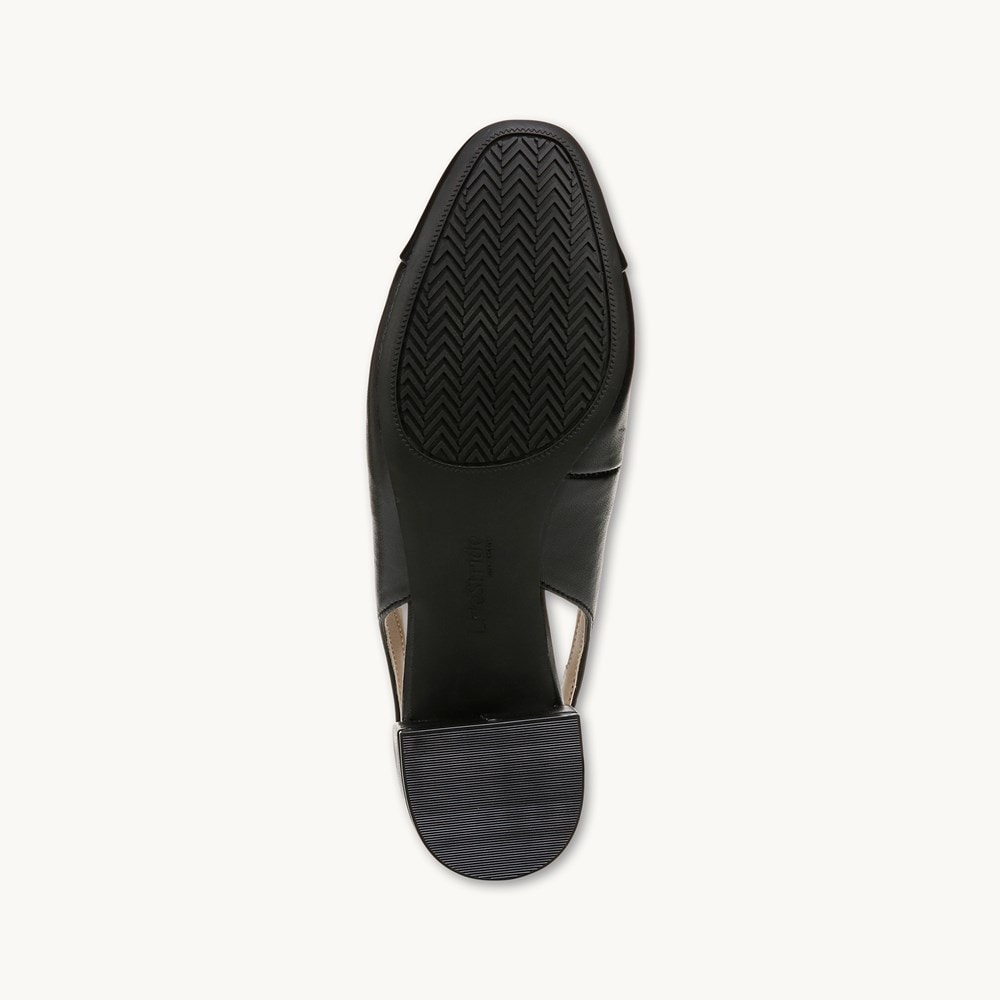 LifeStride Becoming Slingback Pump - Black Faux Leather