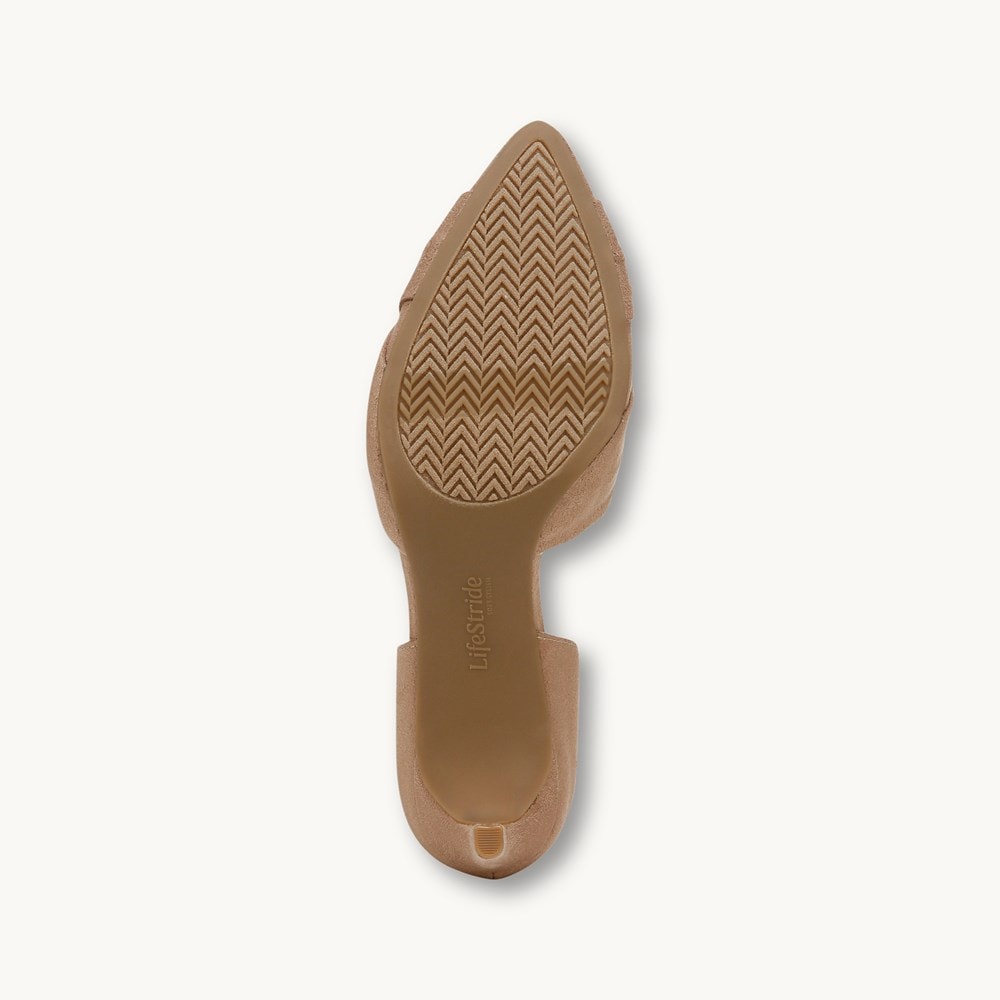 LifeStride Abby Pump - Bamboo Tan Fabric