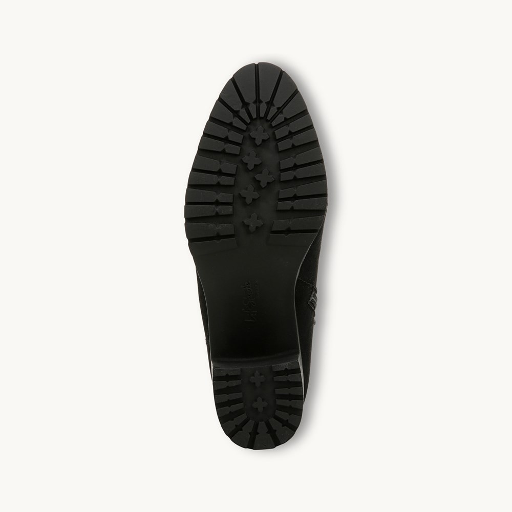 LifeStride Maggie Ankle Bootie - Black Fabric