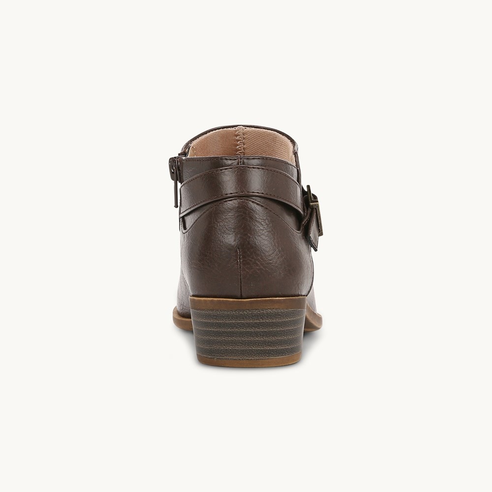 LifeStride Alexander Shootie - Brown Faux Leather