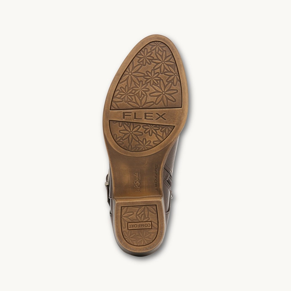 LifeStride Alexander Shootie - Brown Faux Leather