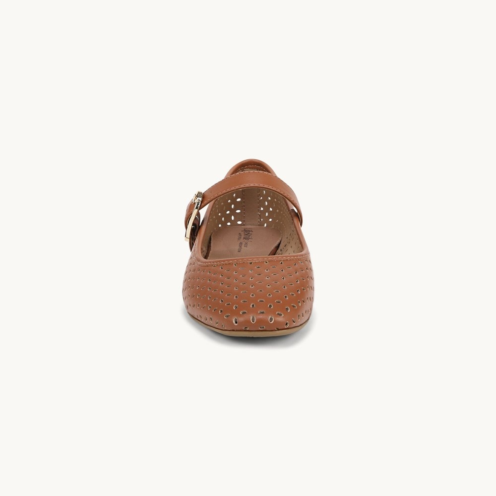 LifeStride Cameo 3 Mary Jane Flat - Tan Faux Leather