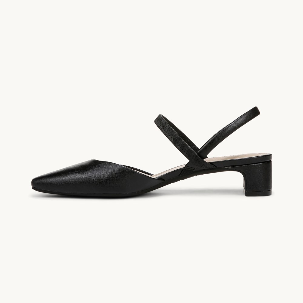 LifeStride Lainey Strappy Sandal - Black Faux Leather
