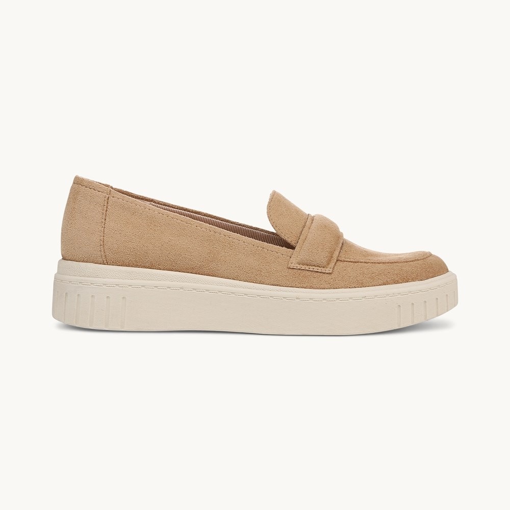 LifeStride Geneva Loafer - Cuoio Taupe Faux Leather