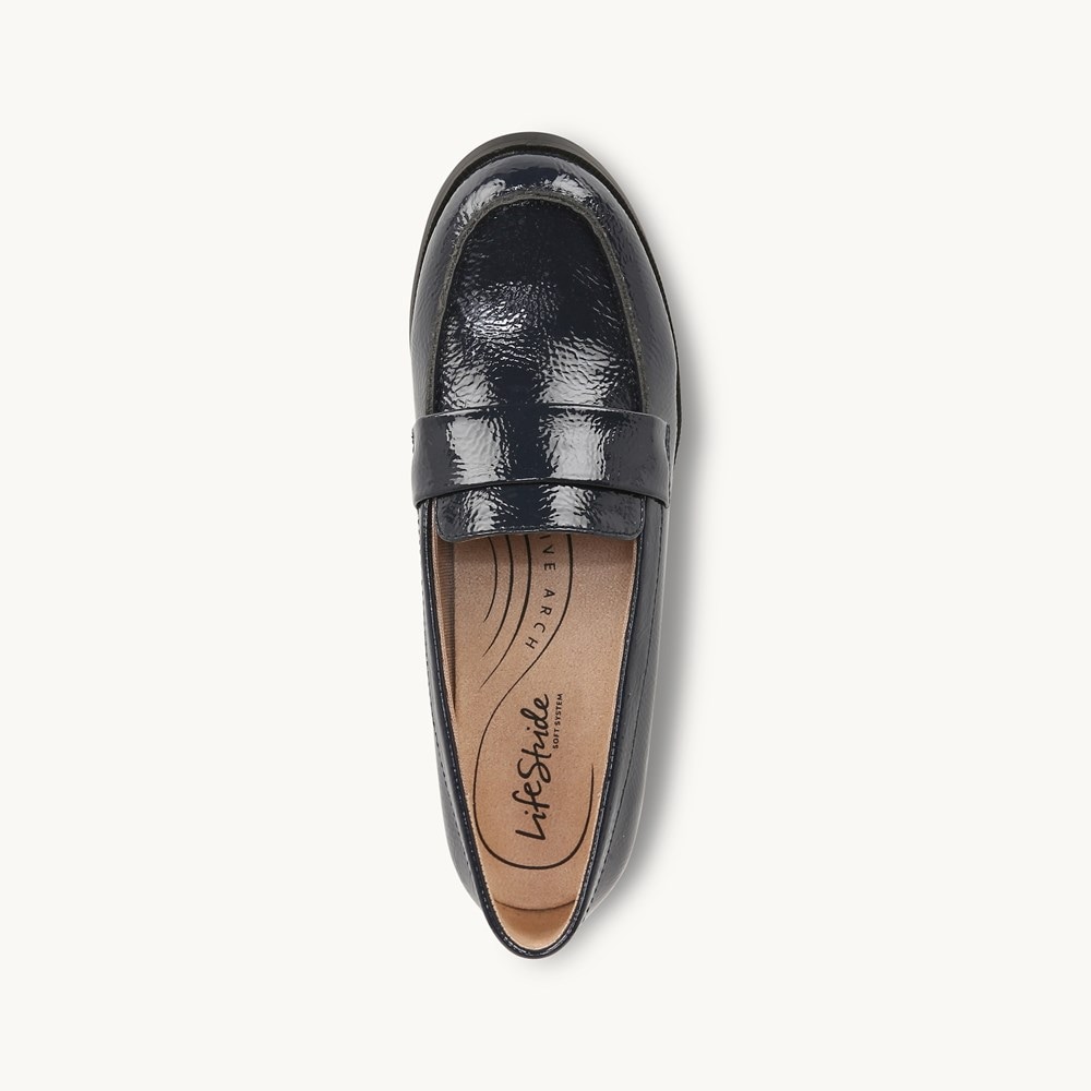 LifeStride Sonoma 2 Loafer - Navy Synthetic
