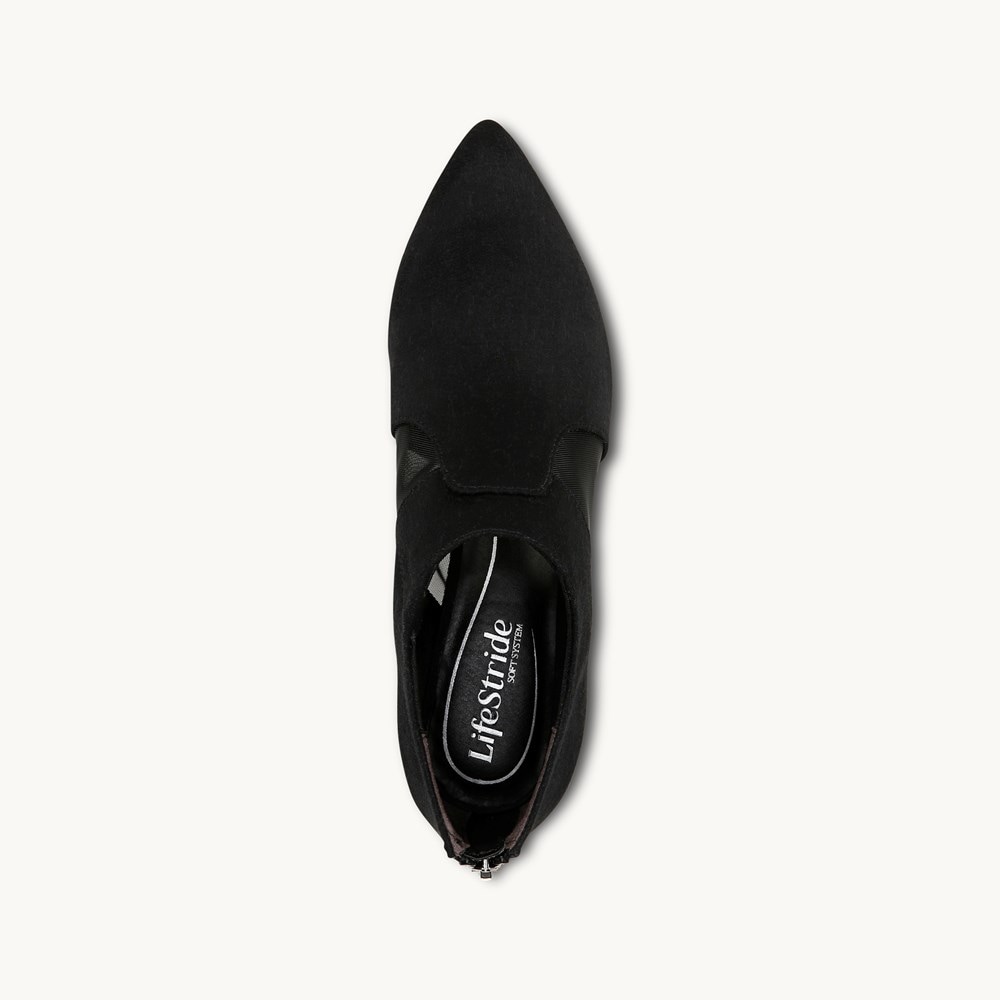 LifeStride Annette Shootie - Black Fabric