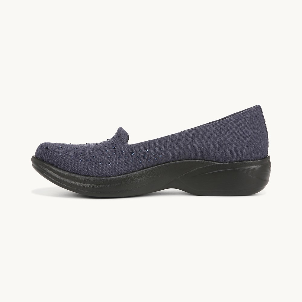 LifeStride Poppyseed 3 Slip On - Navy Fabric