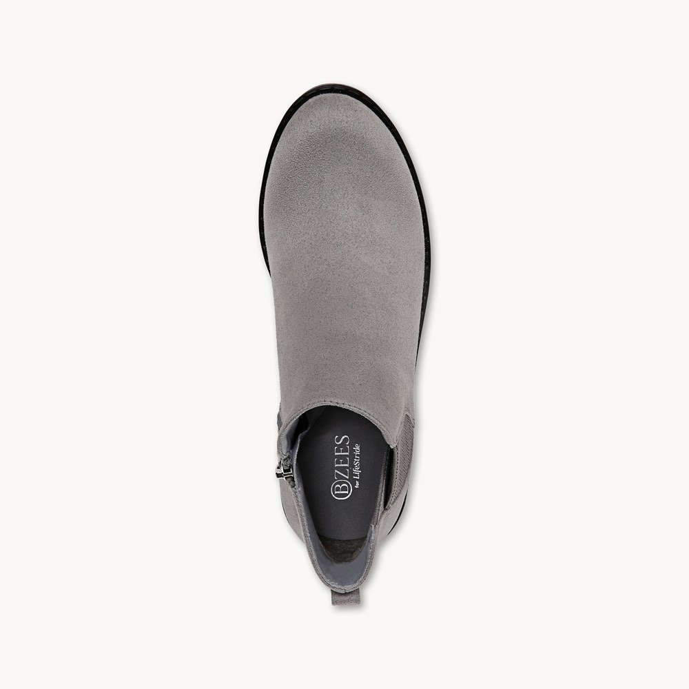 LifeStride Ontario Ankle Bootie - Ultimate Grey Fabric